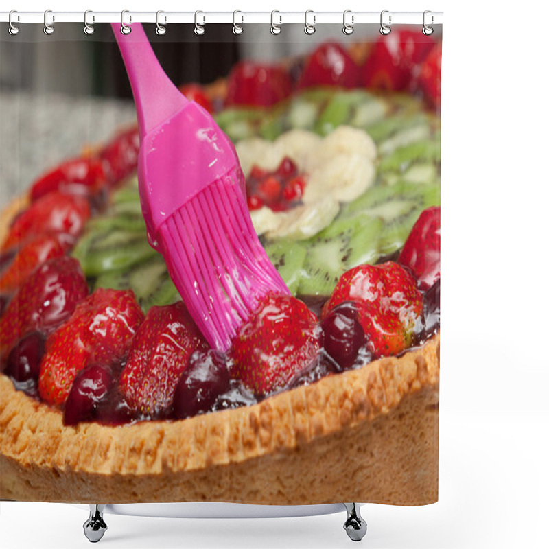 Personality  Fresh Fruit Cake And Isinglass Shower Curtains