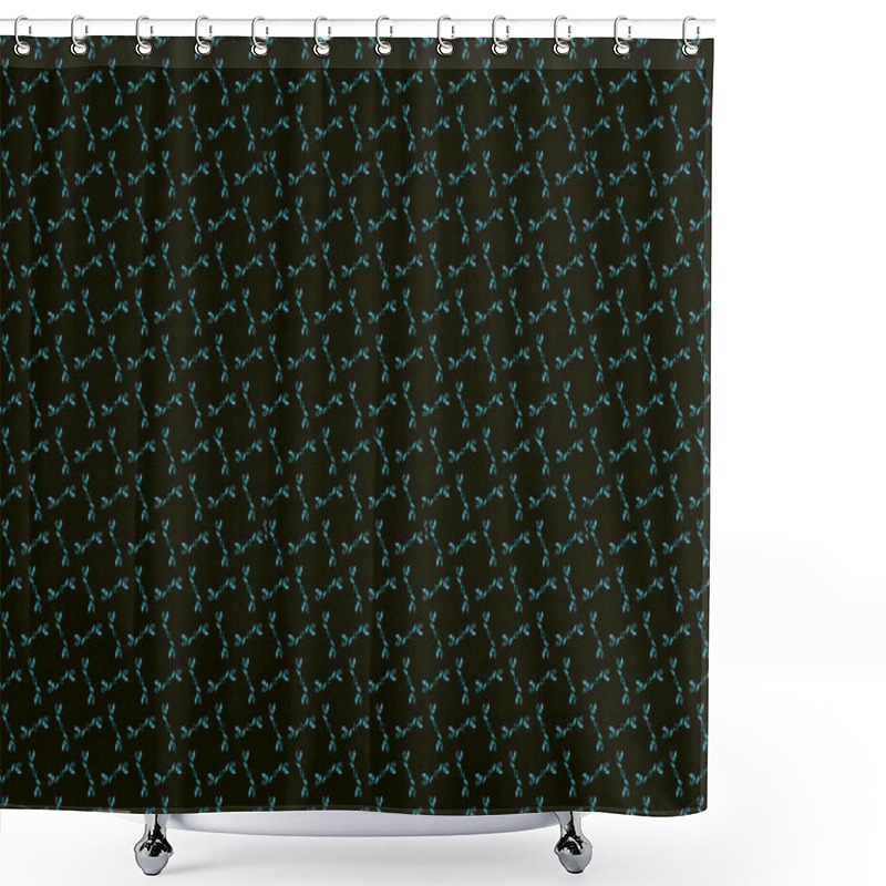 Personality  Dark Texture Of Rhombus Or Seamless Squares Background, Red Maroon Green Blue Grey Black Toned Pattern Shower Curtains