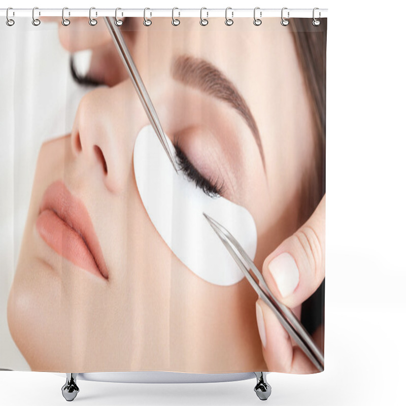 Personality  Eyelash Extension Shower Curtains