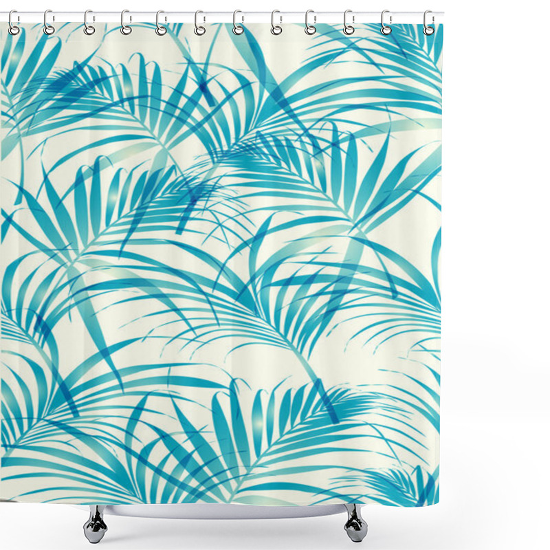 Personality  Tropical Leaves Pattern Shower Curtains