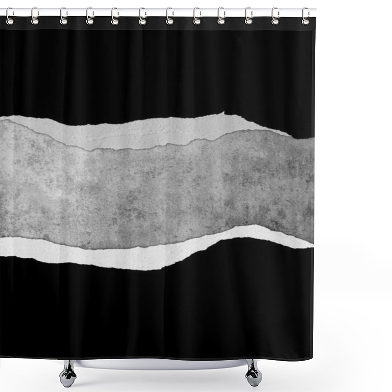 Personality  Ripped Paper Shower Curtains