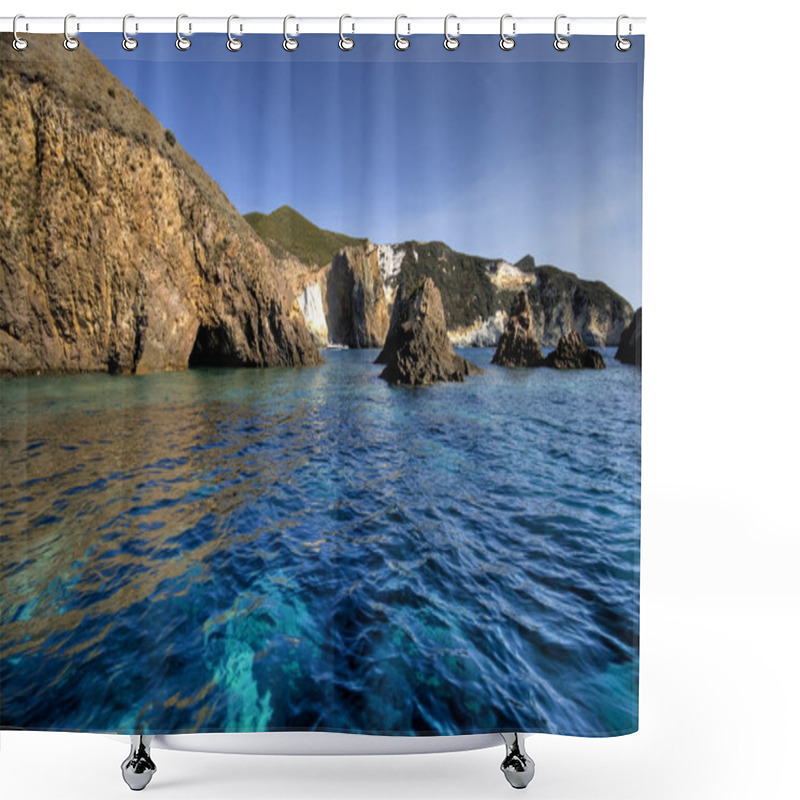 Personality  The Island Of Ponza, Italy Shower Curtains