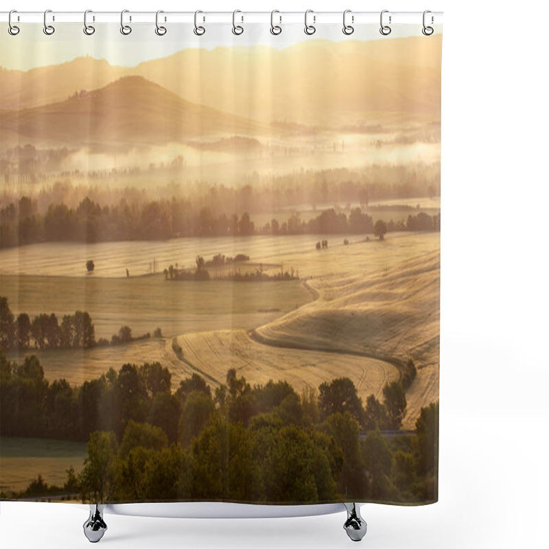 Personality  Tuscany Hills Shower Curtains