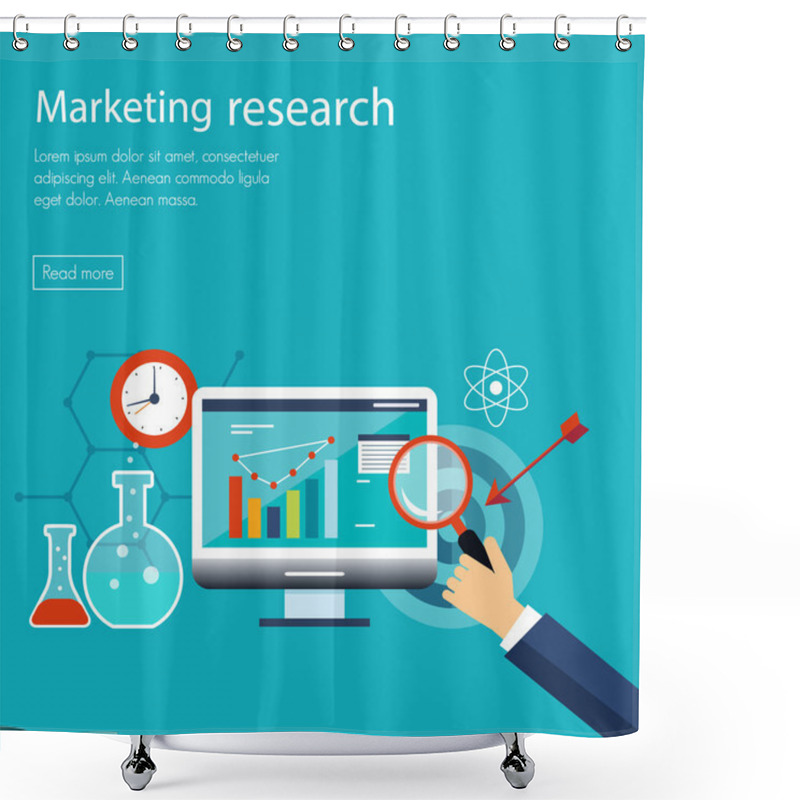 Personality  SEO Optimization,web Analytics, Programming Process Shower Curtains