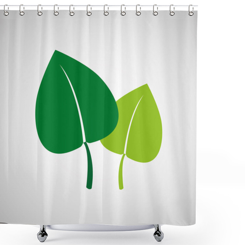 Personality  Nature Leaf Green Ecology Botany Shower Curtains