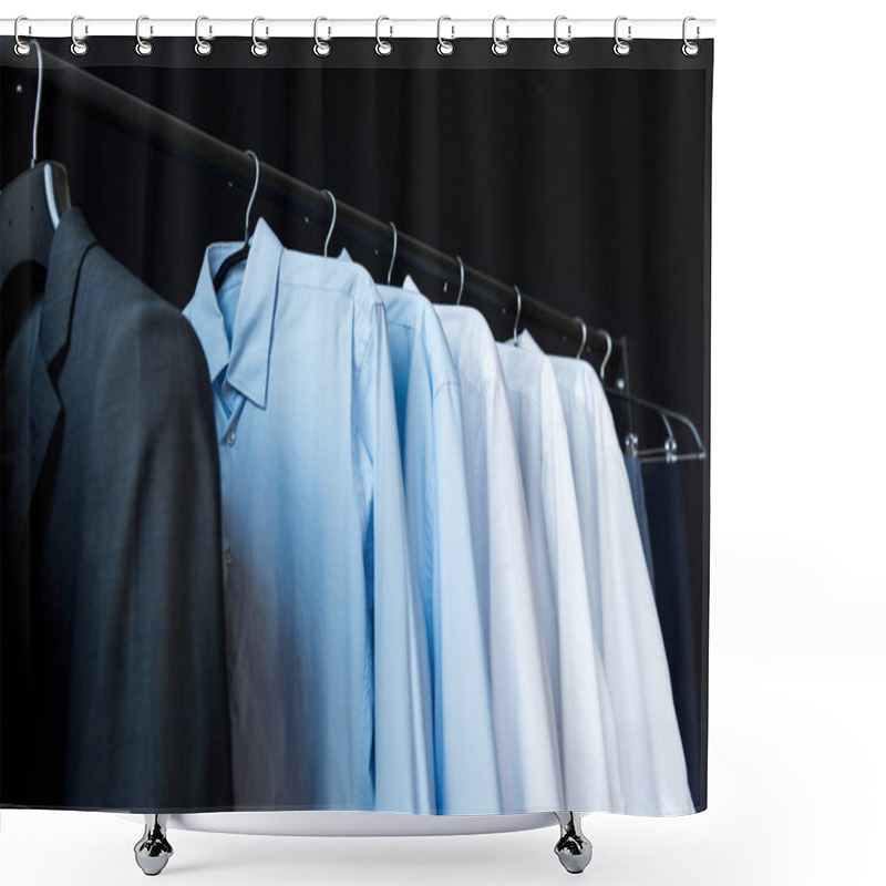 Personality  Shirts In Boutique Shower Curtains