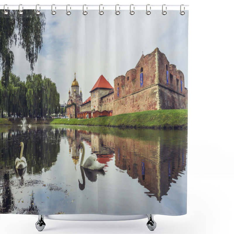 Personality  Fagaras Fortress, Fagaras, Romania Shower Curtains