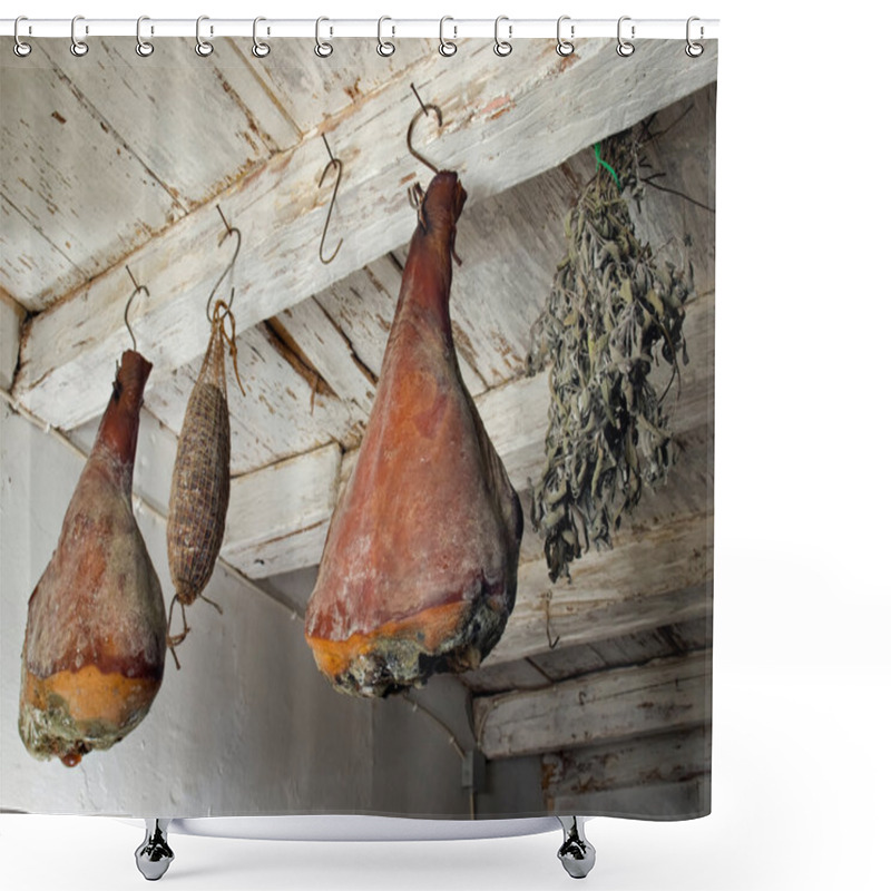 Personality  Dried Delicatessen Shower Curtains