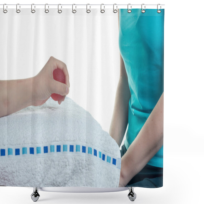 Personality  Physiotherapy Osteopathy At The Arms - Isolated Exercises Shower Curtains