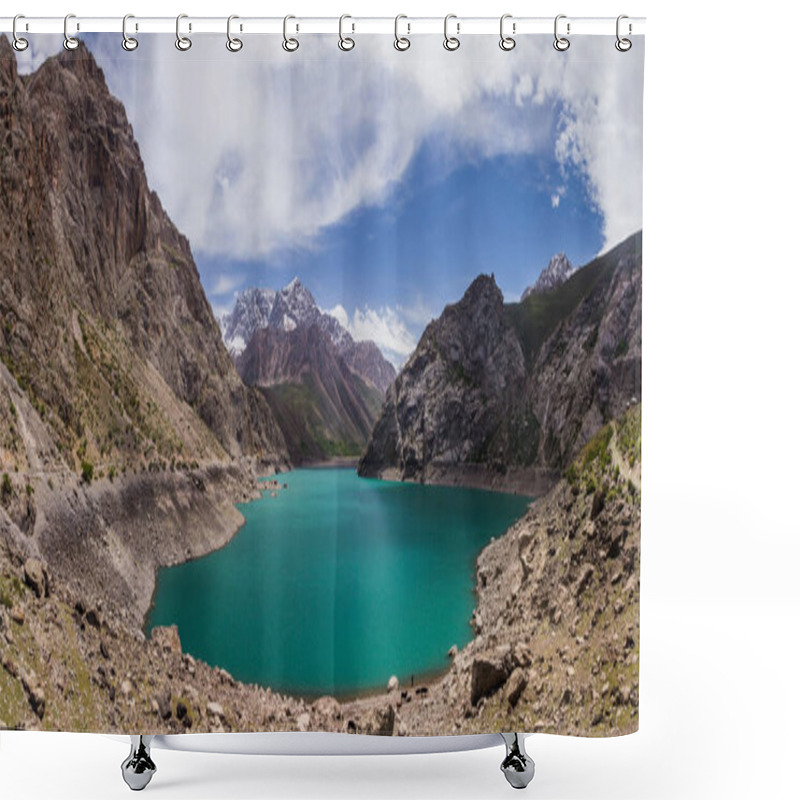 Personality  Marguzor Lake In Haft Kul In Fann Mountains, Tajikistan Shower Curtains