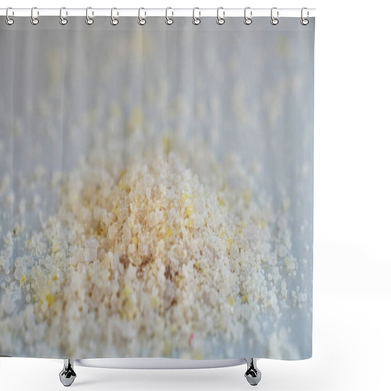 Personality  Ammonium Iron Substances In Close Up Shower Curtains