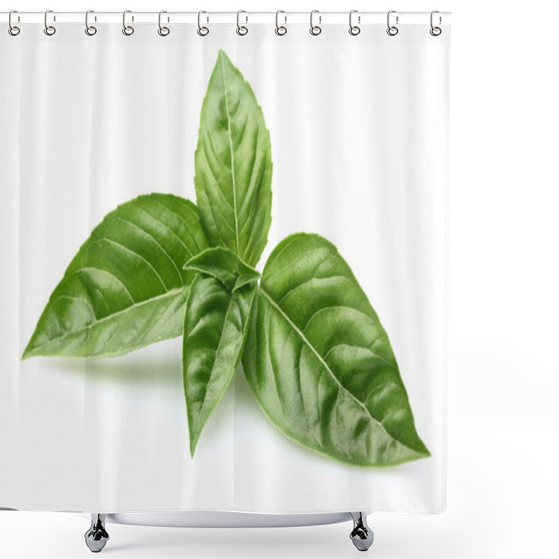 Personality  Basil Leaves Shower Curtains