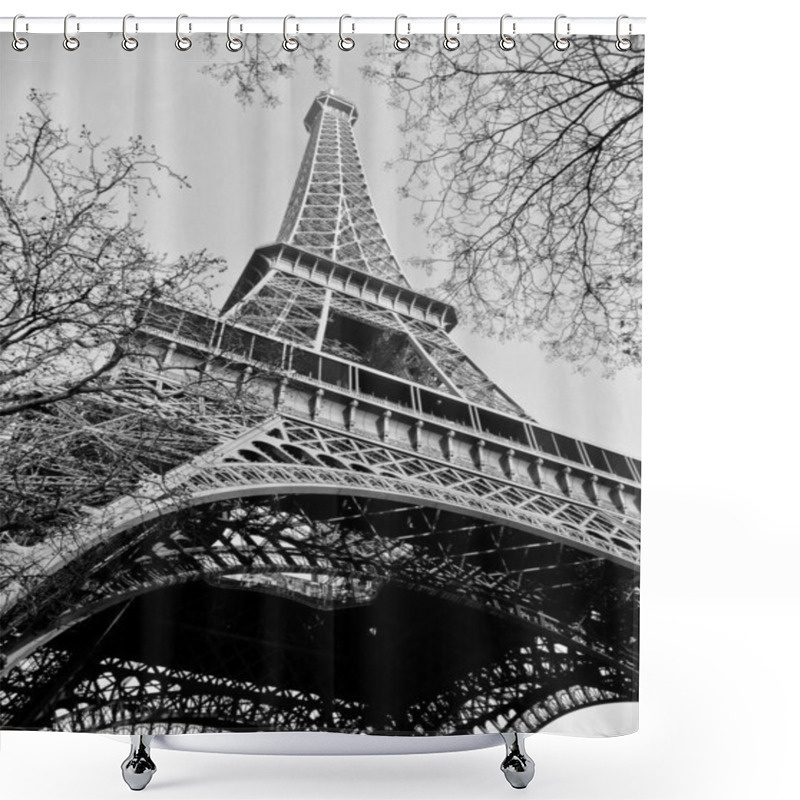 Personality  Eiffel Tower, Paris Shower Curtains