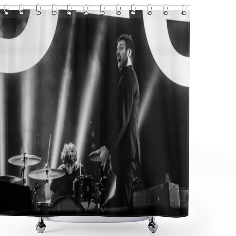 Personality  Kasabian Live At The Odyssey,Belfast Shower Curtains