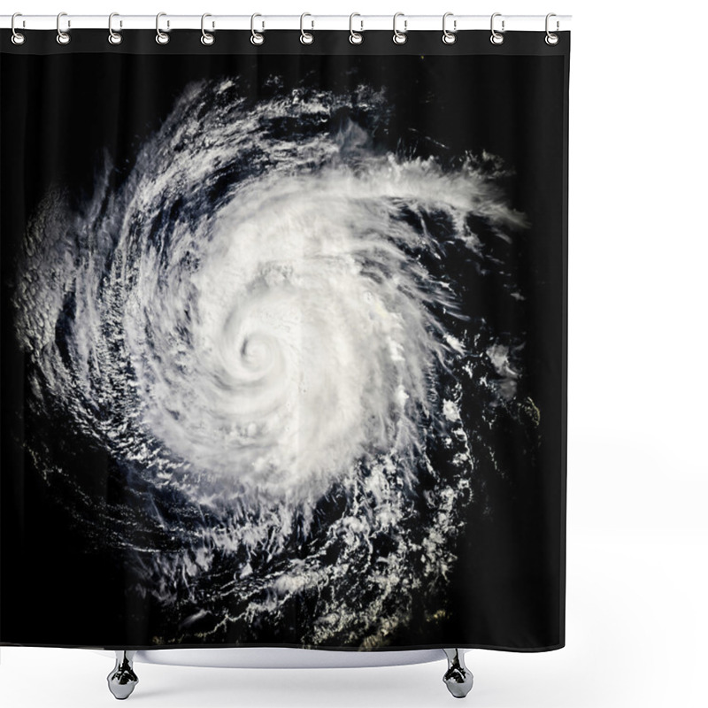 Personality  Global Storm Space Vortex Miriam Shower Curtains