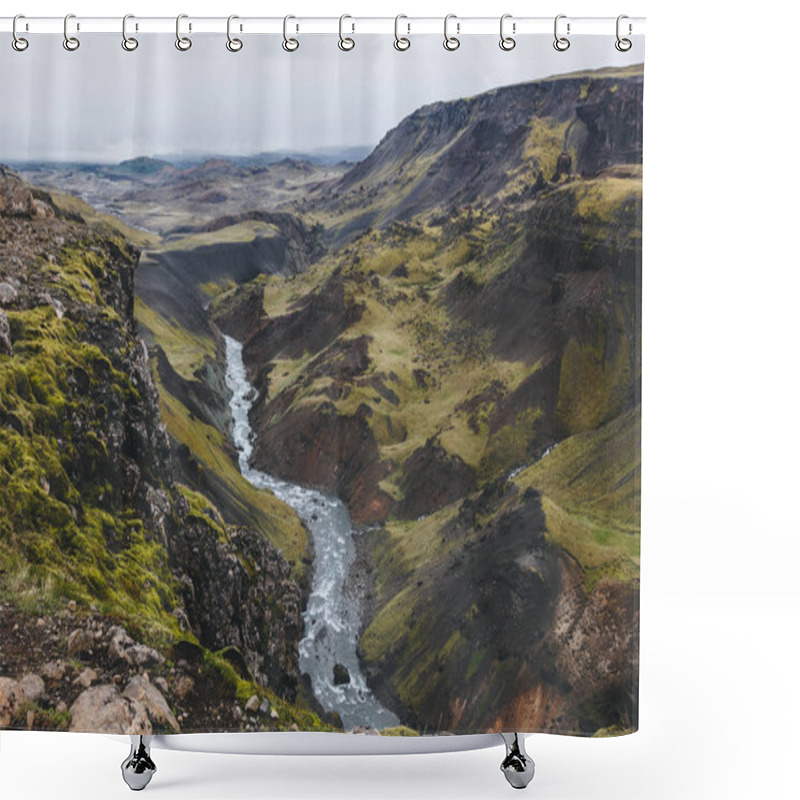 Personality  Hills Shower Curtains