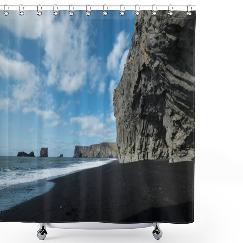 Personality  Dramatic Rocky Coastline At Dusk, Ouessant Island, Brittany, France. Shower Curtains