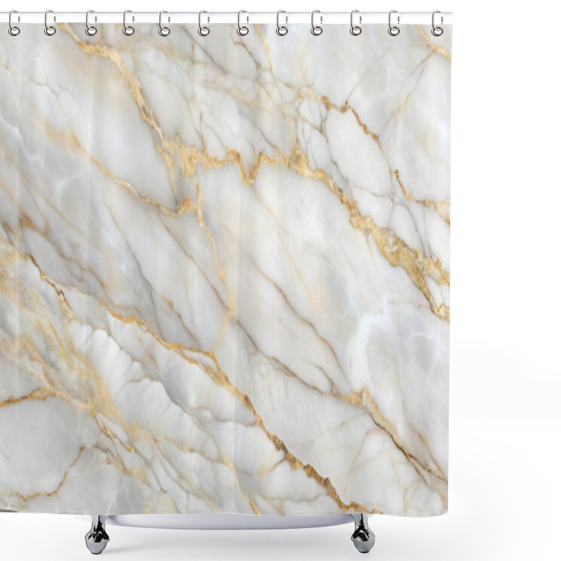 Personality  Texture Of Natural Marble Or Marble Tiles. The Concept Of Stone Texture. Shower Curtains