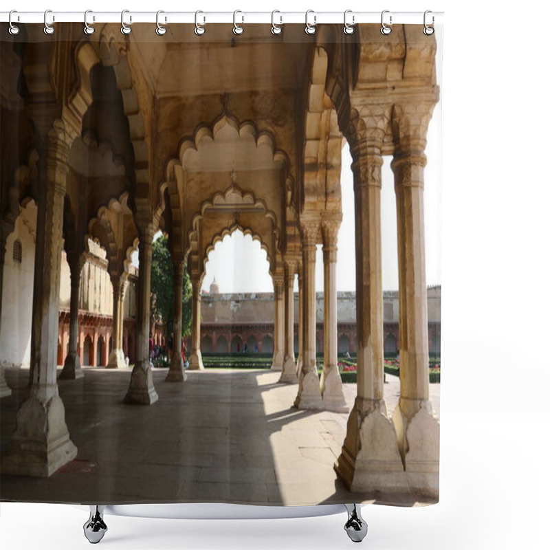 Personality  Red Fort In The Indian City Of Agra  Shower Curtains