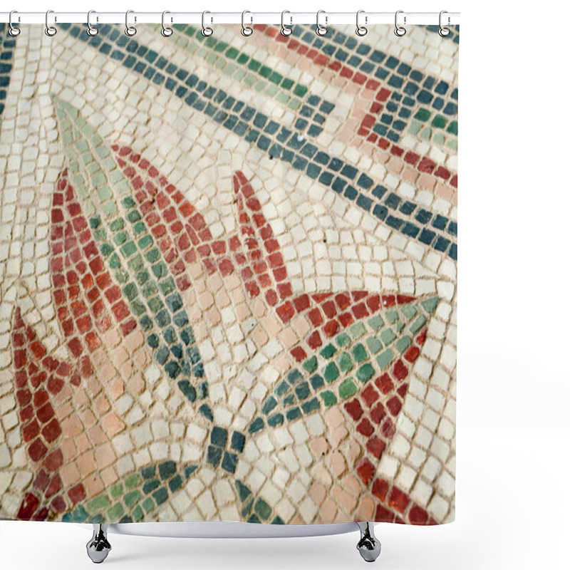 Personality  Roman Mosaics Shower Curtains