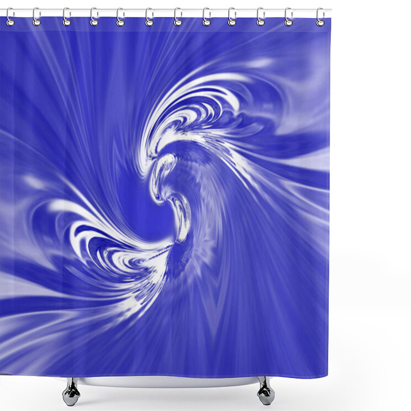 Personality  Abstract Background Of The Gradient With Visual Wave And Lighting Effects, Good For Your Project Design. Abstract Coloring Background Shower Curtains