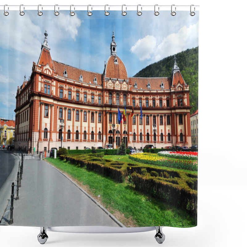 Personality  Government Of Brasov County, Transylvania, Romania Shower Curtains