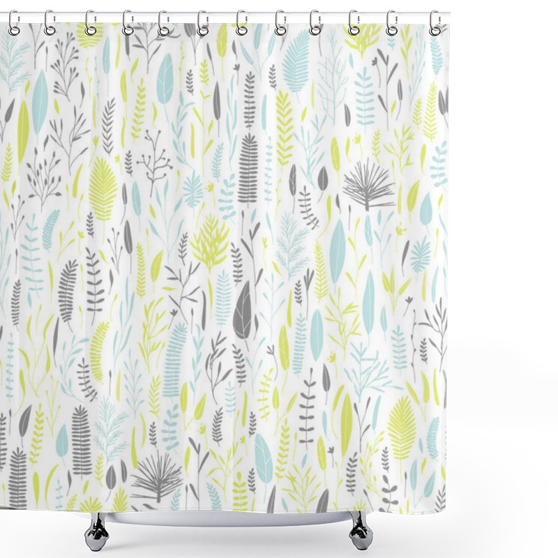 Personality  Floral Pattern. Shower Curtains