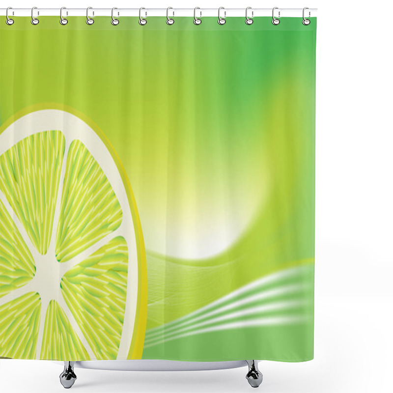 Personality  Fresh Lemon Shower Curtains