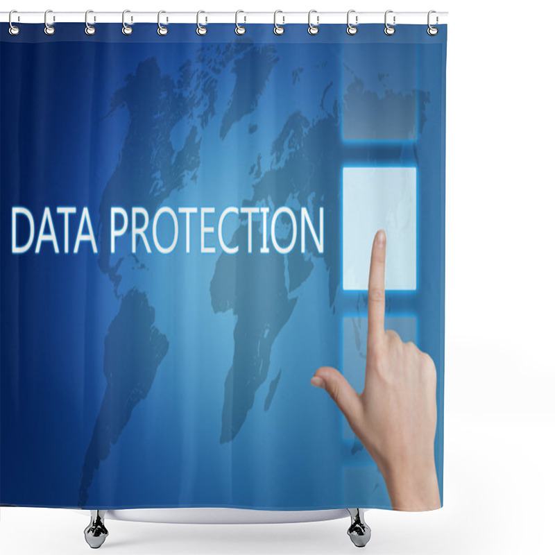 Personality  Data Protection Shower Curtains