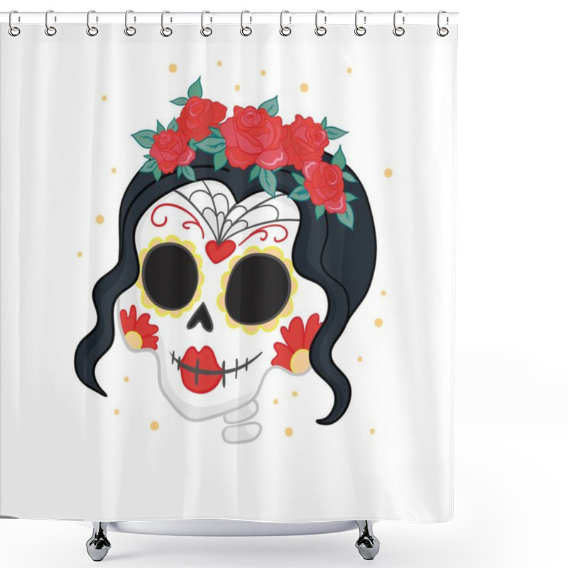 Personality  Vector Hand Drawn Illustration Of Mexican Holiday 