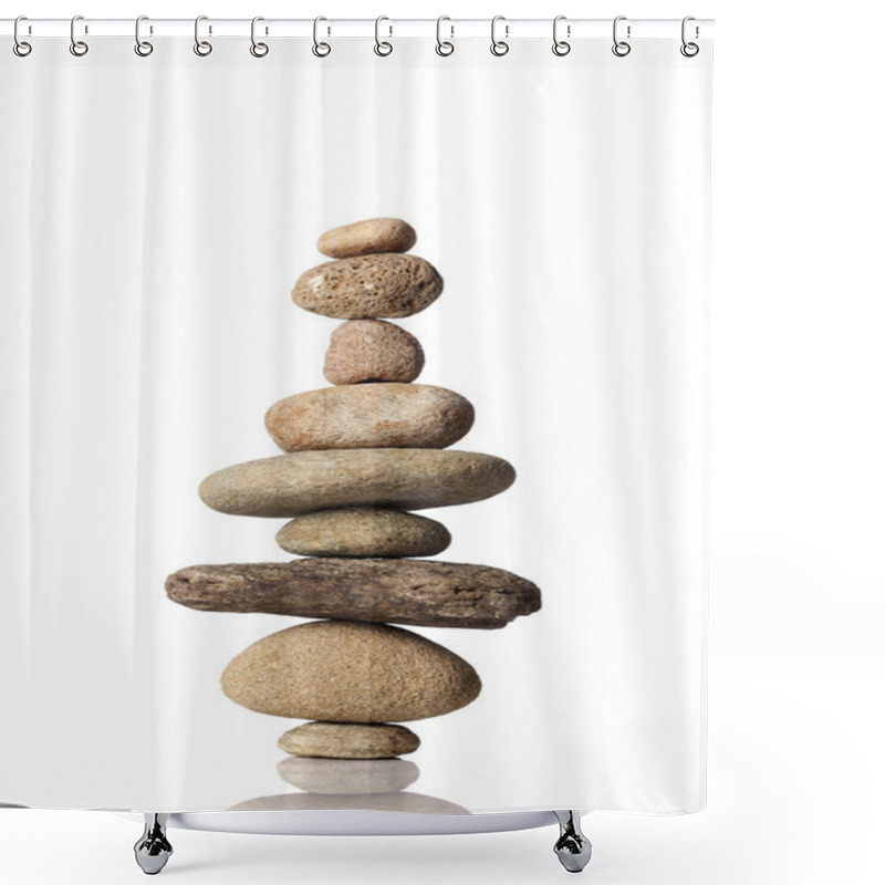 Personality  Stones Shower Curtains