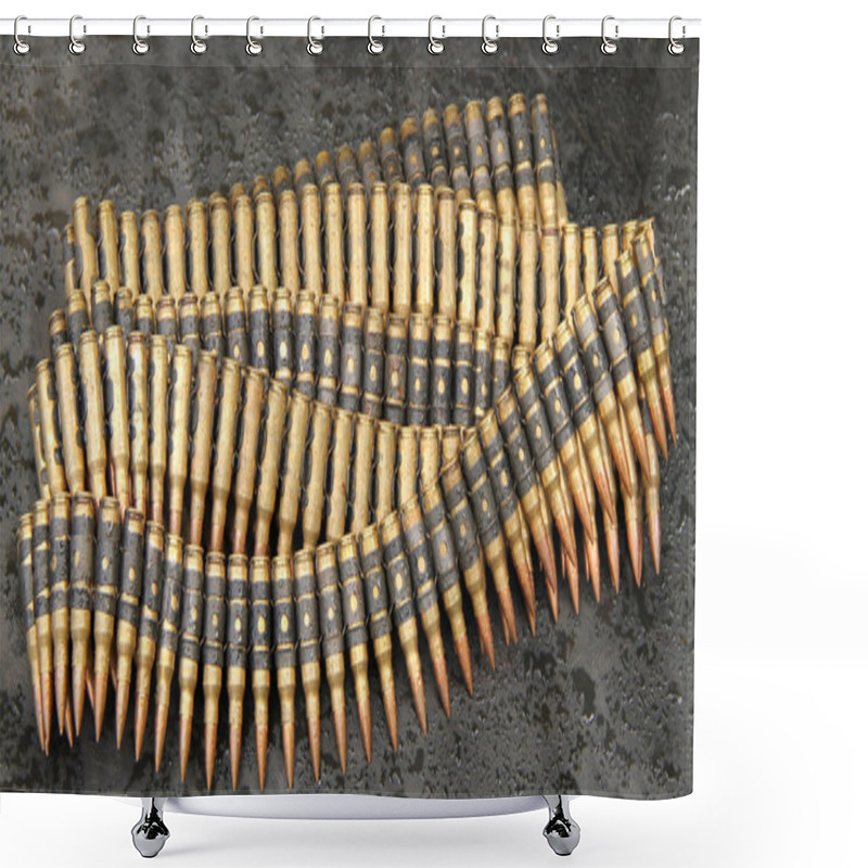 Personality  Ammunition Bullets. Shower Curtains