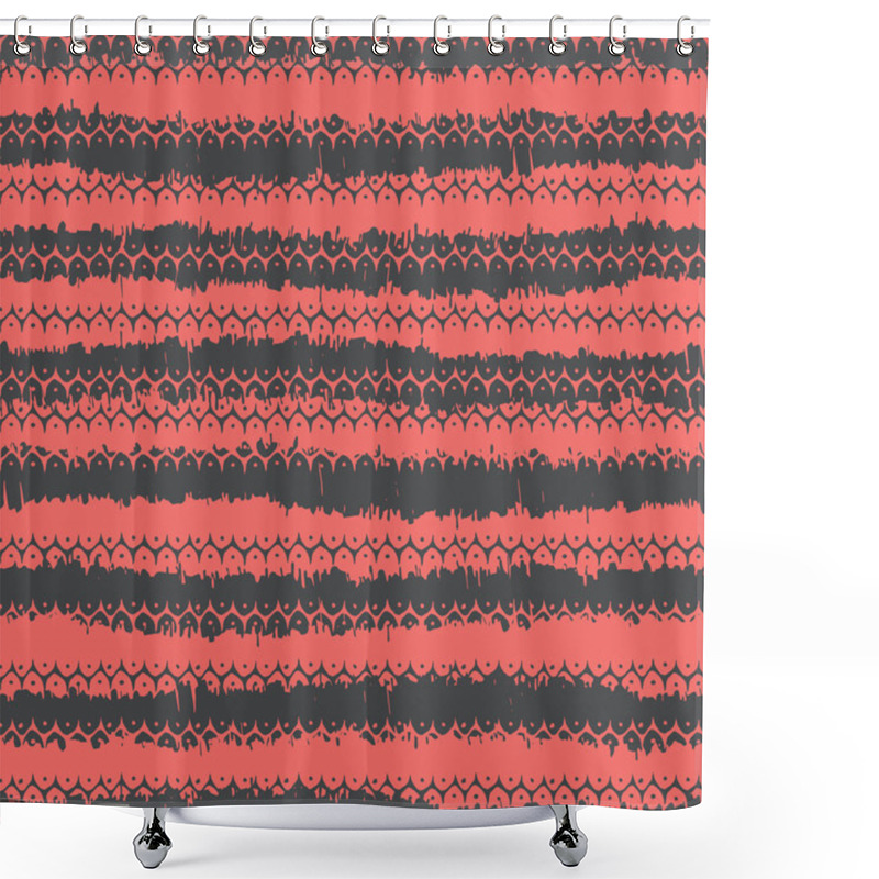 Personality  Ethnic Seamless Pattern Shower Curtains