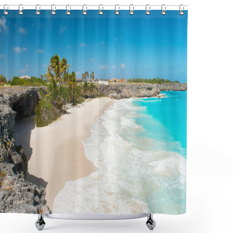 Personality  Bottom Bay Shower Curtains