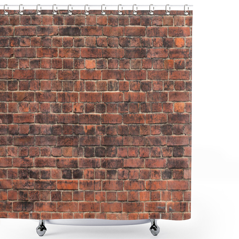 Personality  Old Red Brick Wall Shower Curtains