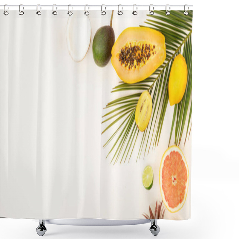 Personality  Summer Diet, Fresh Fruits Shower Curtains