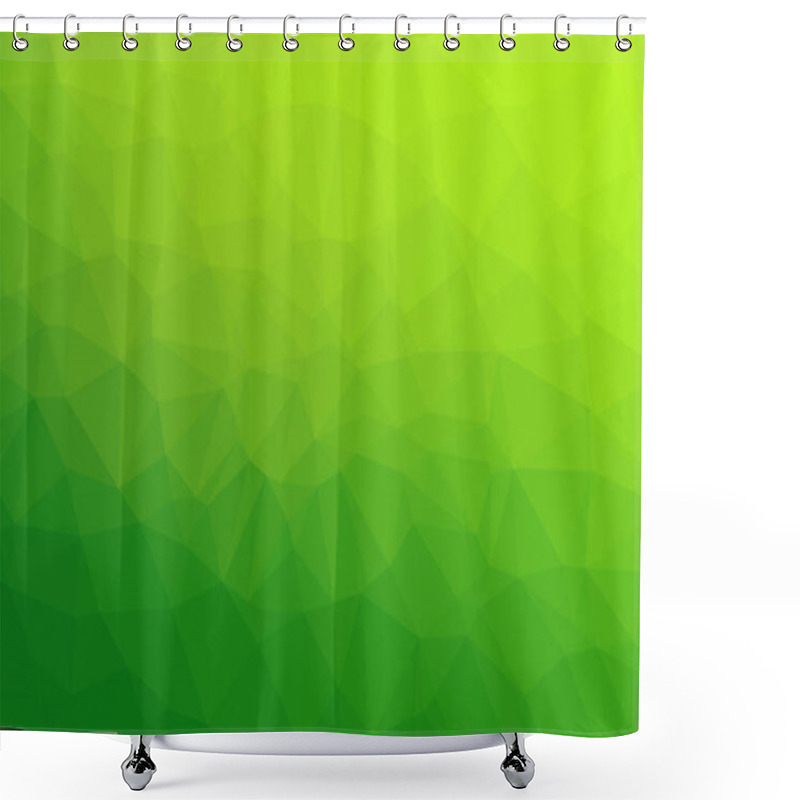 Personality  Triangles Vector Background. Modern Illustration  Shower Curtains