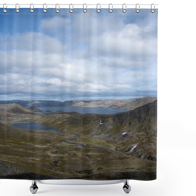 Personality  North Cape, Norway Shower Curtains