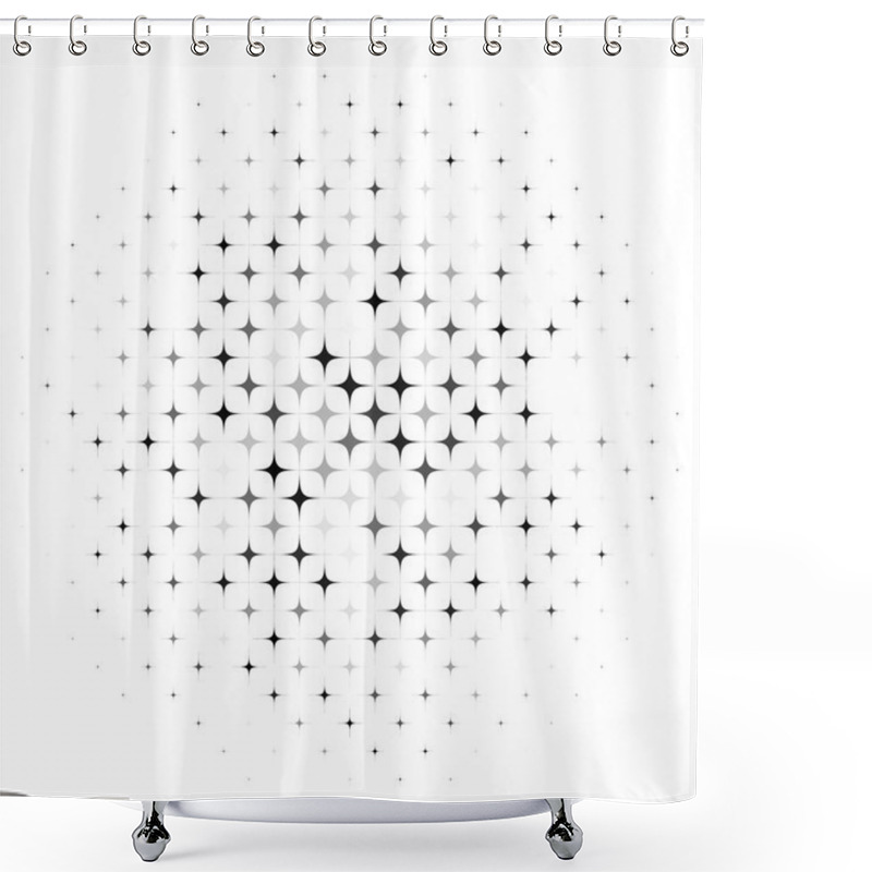 Personality  Abstract Stars Background Shower Curtains