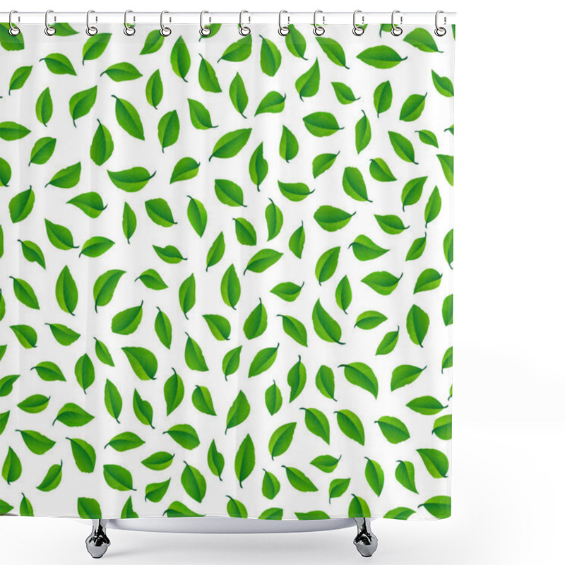 Personality  Leaves Seamless Pattern  Shower Curtains