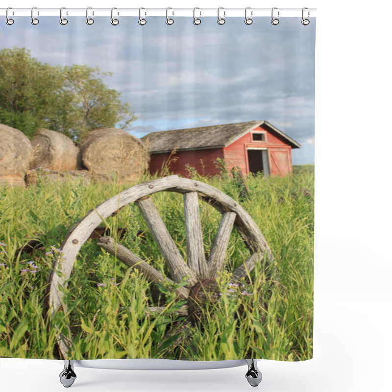 Personality  Old Farm Shower Curtains