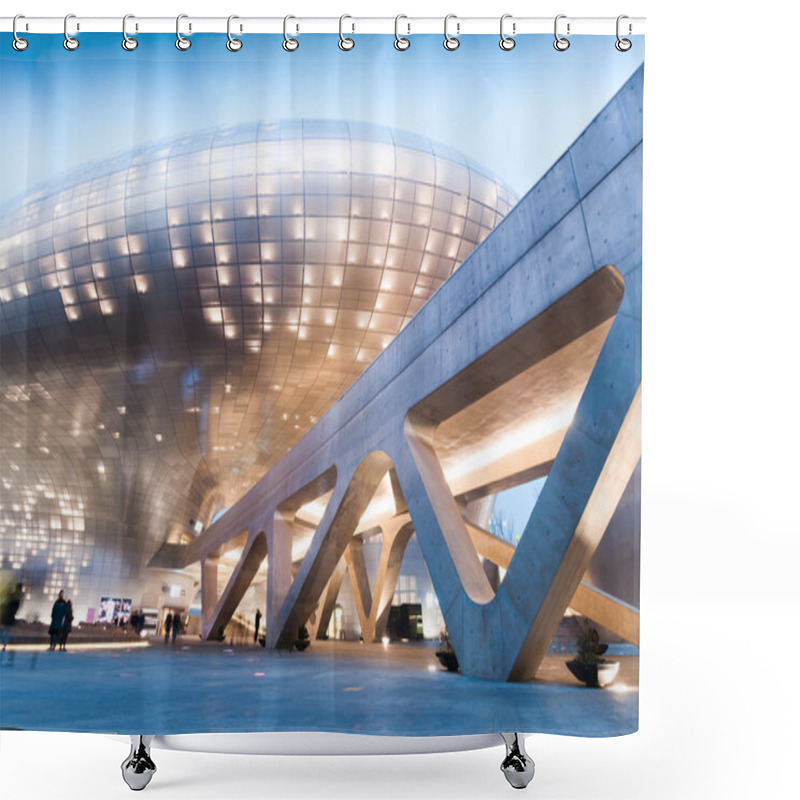 Personality  Dongdaemun Design Plaza  Shower Curtains