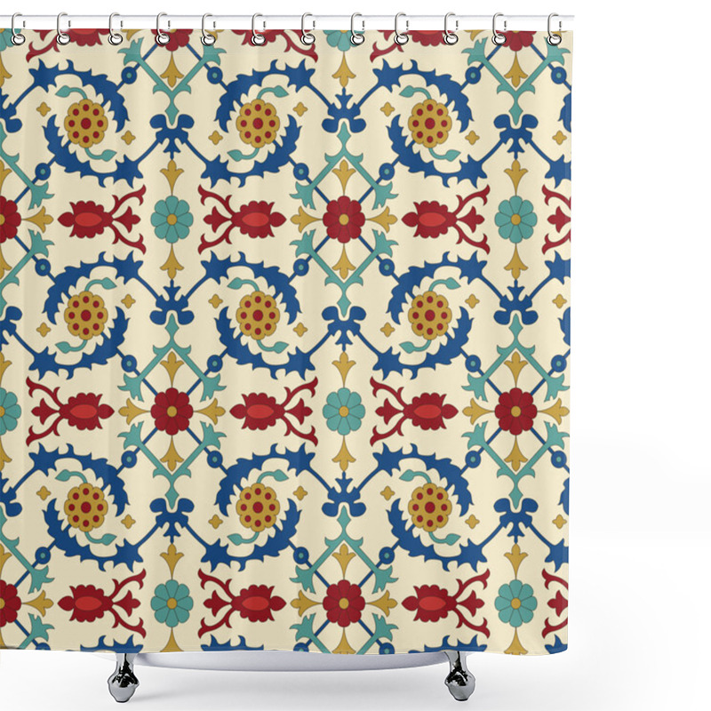 Personality  Arabic Seamless Pattern Shower Curtains