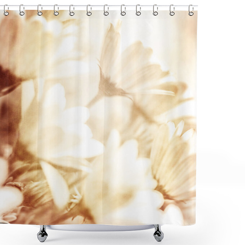 Personality  Abstract Floral Background Shower Curtains