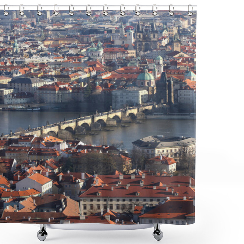 Personality  Prague Old Town Shower Curtains