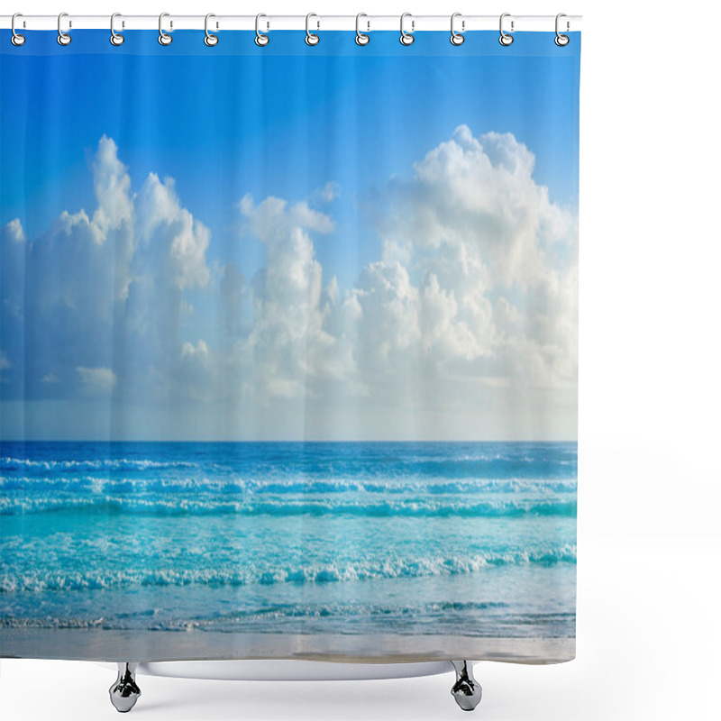 Personality  Daytona Beach In Florida Shore Waves  Shower Curtains