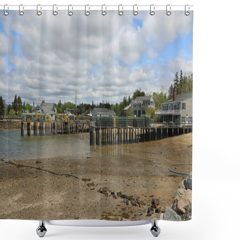 Personality  Little Island Marine - Mt Desert Island, Maine Shower Curtains