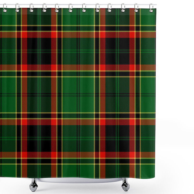 Personality  Textured Tartan Plaid Shower Curtains