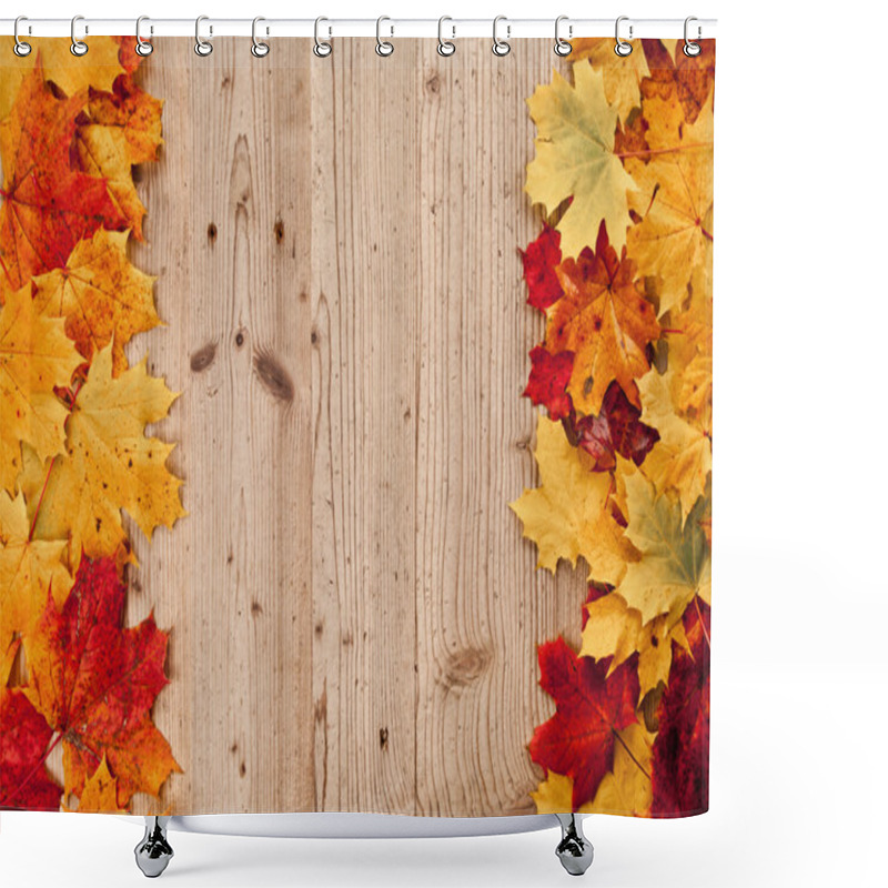 Personality  Autumn Leaves Shower Curtains