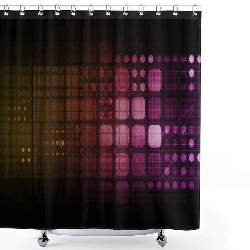 Personality  Emerging Technologies Shower Curtains